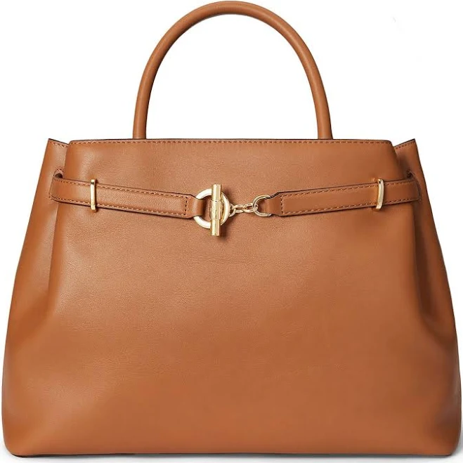 bag Lauren Ralph Lauren Leather Large Blaike Satchel Women's Dillard's $337.5