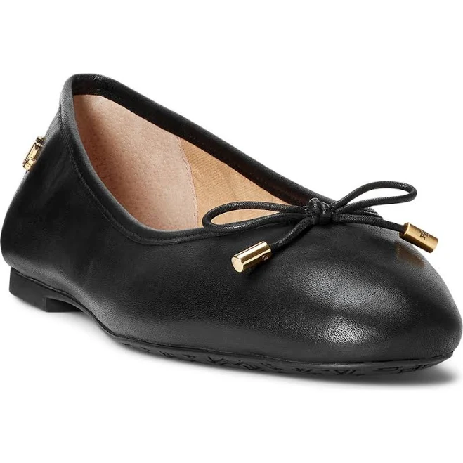 shoes Lauren Women's Ralph Lauren Jayna Nappa Leather Flat Nordstrom $125
