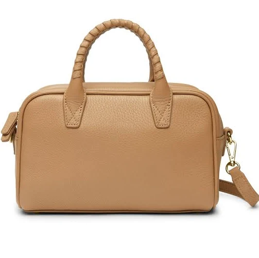bag Leather Mini Park Satchel Bag with Crossbody Strap Leatherology $165