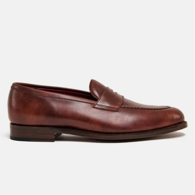shoes Leather Penny Loafers Cobbler Union $450