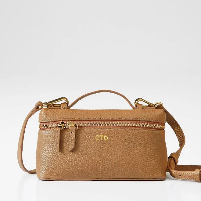 bag Leather Top Handle Crossbody Bag Mark and Graham $44.99