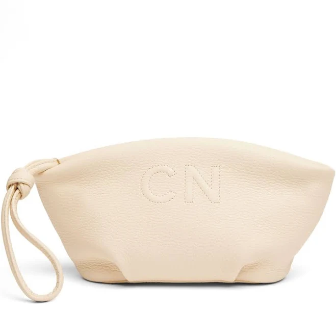 bag Leatherology Dumpling Clutch – Crescent Leather Clutch Zipper Wristlet with D-Rings Leatherology $130