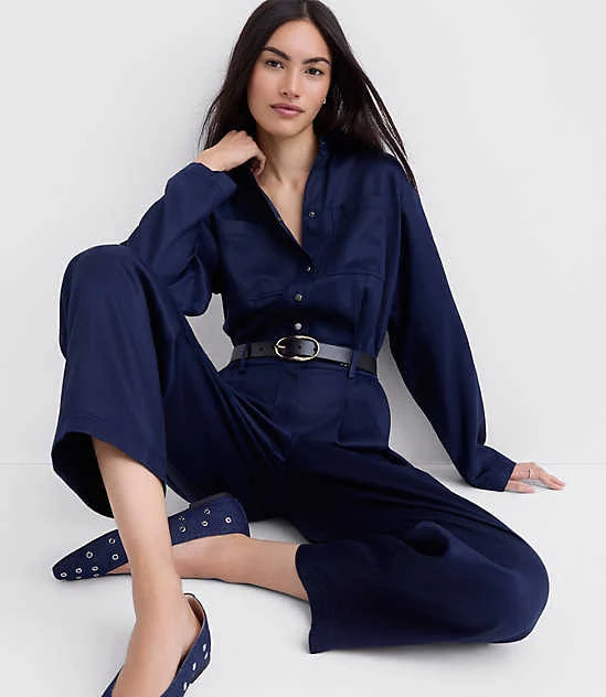 jumpsuit Loft Women's Barrel Jumpsuit LOFT $59.99