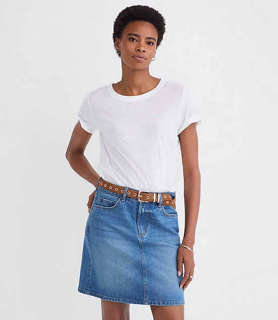 top Loft Women's Everyday Crew T-Shirt LOFT $14.97