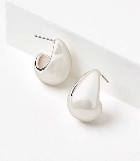 accessory Loft Women's Modern Teardrop Stud Earrings LOFT $16.47