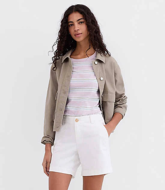 bottoms Loft Women's Monroe Chino Shorts LOFT $29.97