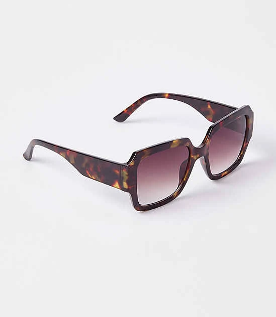 accessory Loft Women's Oversized Square Sunglasses LOFT $18.47
