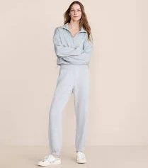 pants Lou & Grey Women's Heathered Scubasoft Joggers Size LOFT $38.23