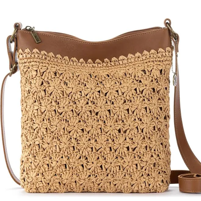 bag Lucia Straw Crossbody Bag The Sak $129