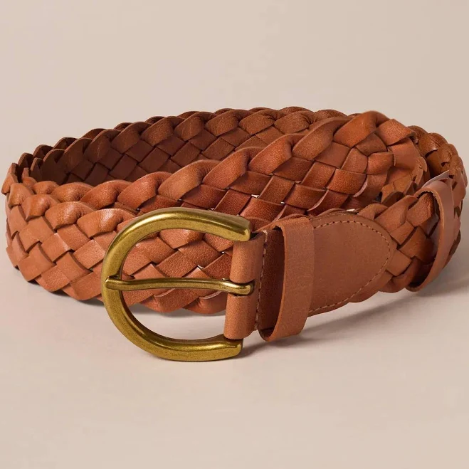 belt Lucky Brand Women's Woven Leather Belt Lucky Brand $24.75