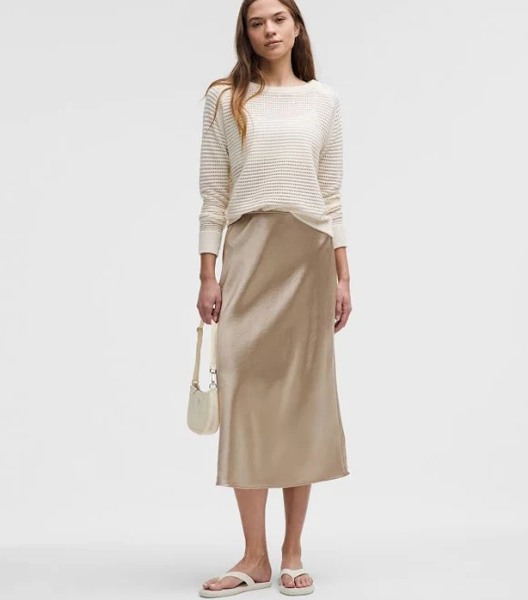 skirt Lululemon Satin Midi Skirt lululemon $39