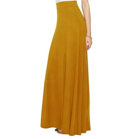 skirt Made by Johnny Women's Maxi Skirt with Elastic Waist Band Walmart - Made by Johnny Group, Inc. $21.95