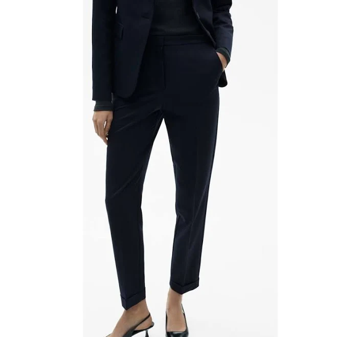 pants MANGO Straight Suit Trousers Nordstrom $69.99