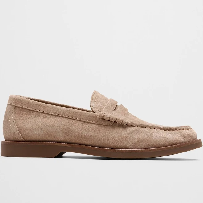 shoes Men's Soft Suede Loafer Regular Banana Republic Factory $82.5