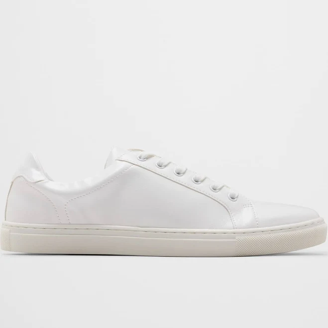 shoes Men's Vegan Leather Sneakers Banana Republic Factory $40.5