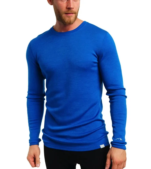 top Merino.tech Men's Merino Wool Long Sleeve Thermal Shirt merino.tech $58.99