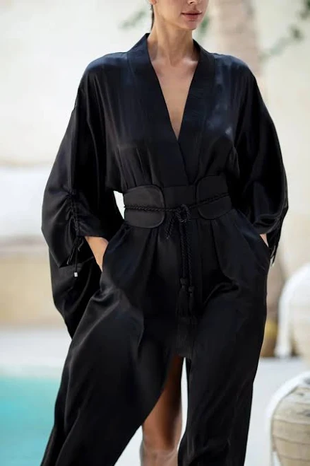 kimono Mineko Silk Kimono Object & Dawn $750