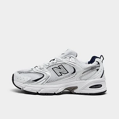 shoes New Balance Women's 530 Casual Shoes in White/Blue/Natural Indigo | Size: 6.5 Finish Line $109.99