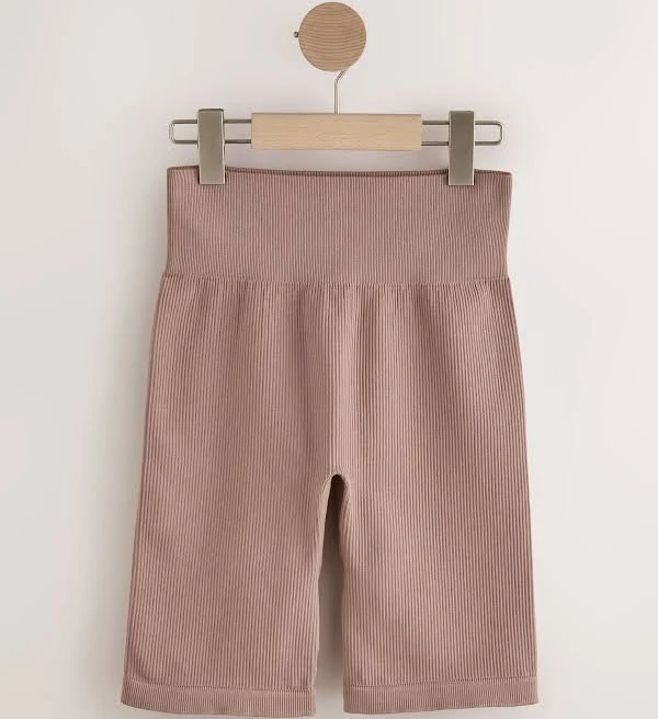 biker shorts Next Neutral High Waist Ribbed Cycling Shorts Next USA $15