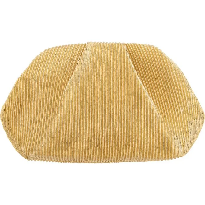 bag Nina Emmy Metallic Pleated Clutch Nordstrom $78