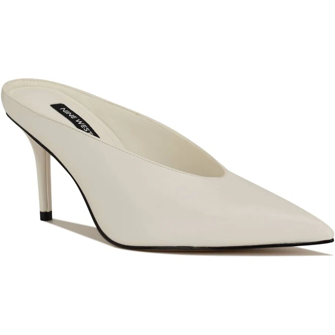 shoes Nine West Women's Verra Slip-On Stiletto Mule Pumps Macy's $66.5