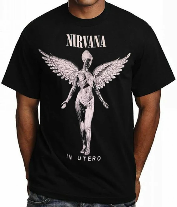 top Nirvana In Utero Tour Men's T-Shirt eBay - perfectpair2017 $11.99