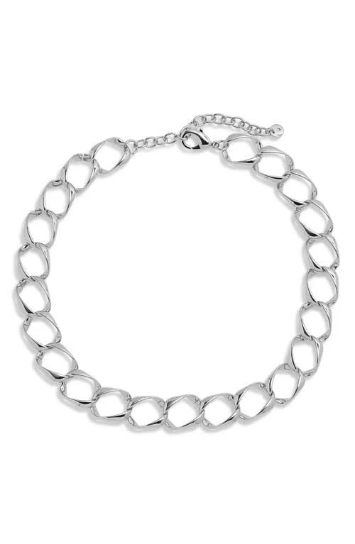 accessory Nordstrom Oversize Curb Link Silver Necklace Nordstrom $27
