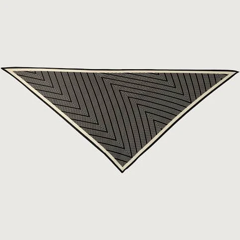 accessory Oak + Fort Monochrome Zigzag Scarf Oak and Fort US $38