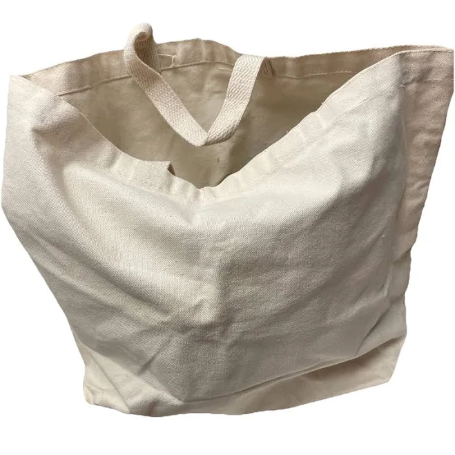 bag Off White Extra Large Reusable Heavy Duty Canvas Tote Bag eBay - jmaloney1960_2013 $6