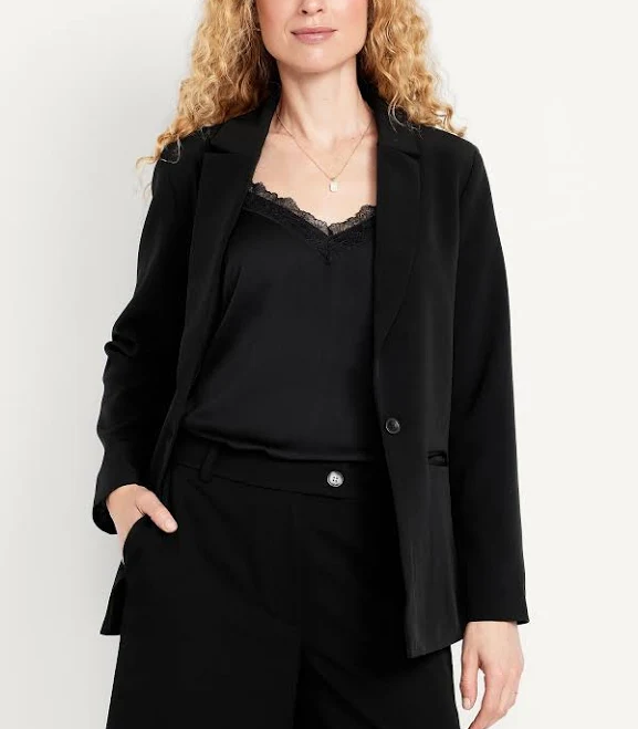 blazer Old Navy Women's Classic Double-Weave Blazer Old Navy $49.99