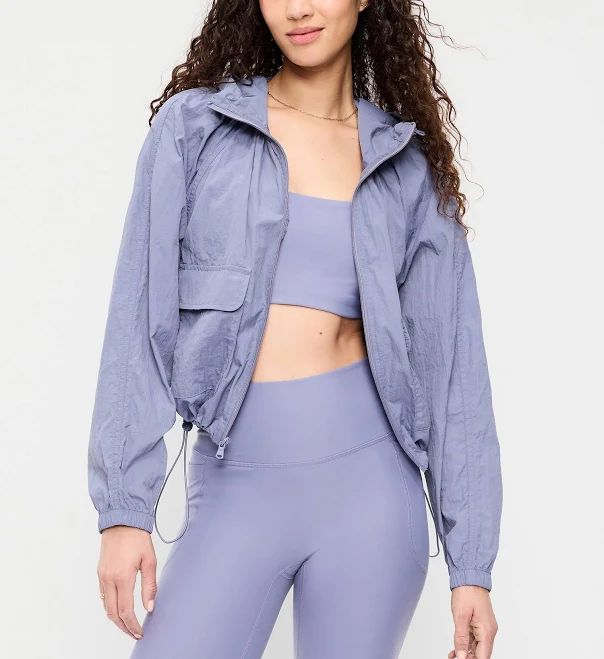 windbreaker Old Navy Women's Full-Zip Windbreaker Old Navy $27.49