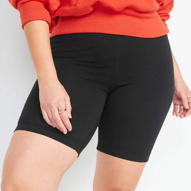 shorts Old Navy Women's High-Waisted 8-Inch Biker Shorts Old Navy $8