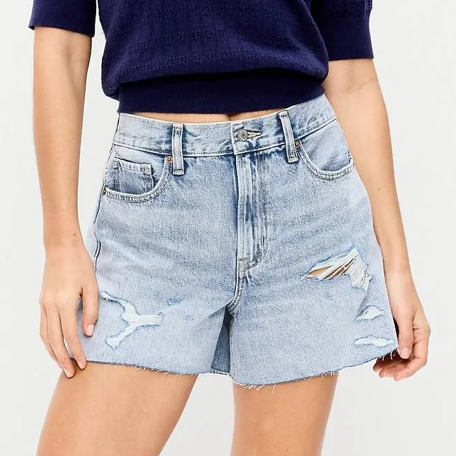 shorts Old Navy Women's High-Waisted OG Cut-Off Jean Shorts Old Navy $23.99