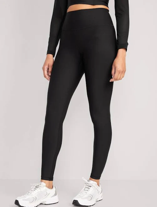 leggings Old Navy Women's High-Waisted Powersoft Full-Length Leggings Old Navy $13.99