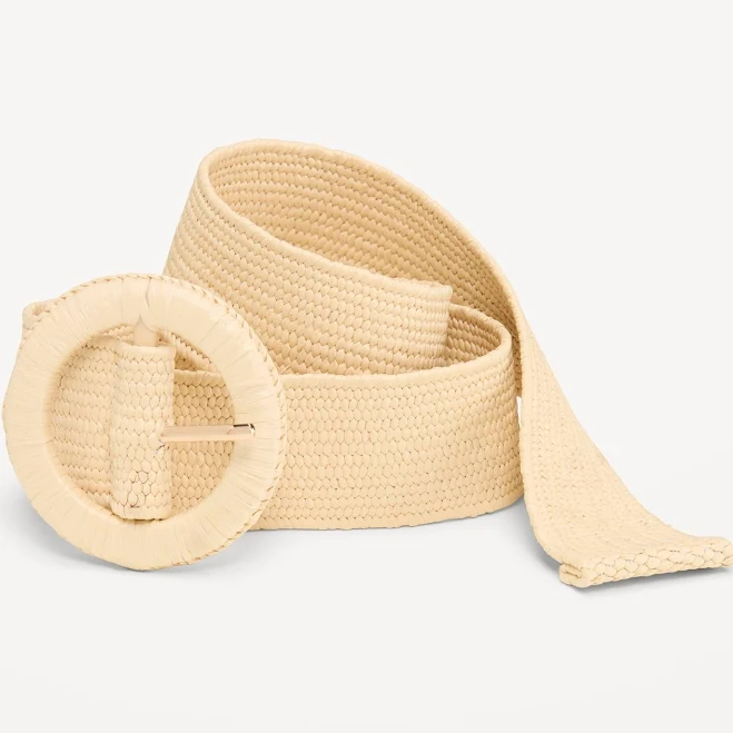 accessory Old Navy Women's Raffia Belt Old Navy $12.49