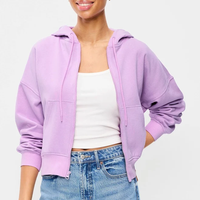 outerwear Old Navy Women's Socomfy Full-Zip Hoodie Old Navy $22.49