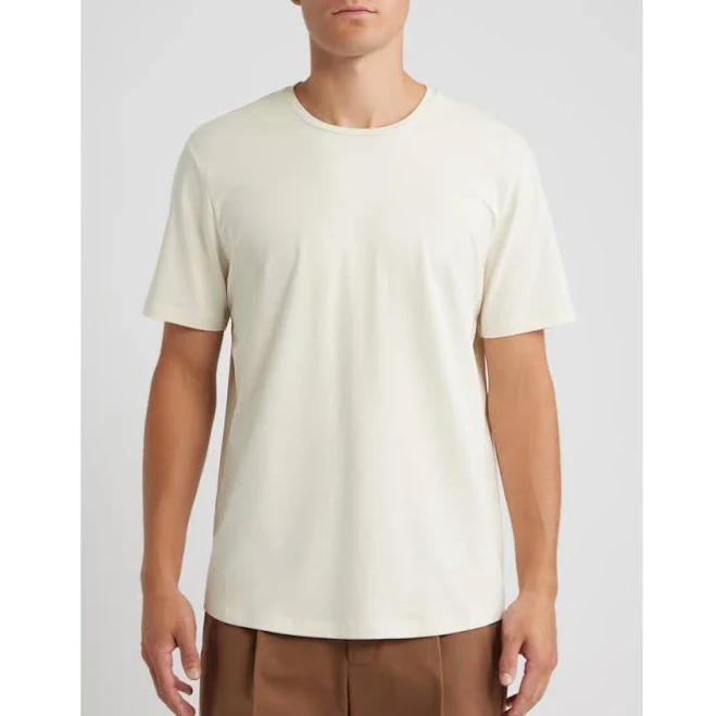 top Open Edit Crewneck Stretch Cotton T-Shirt Nordstrom $29