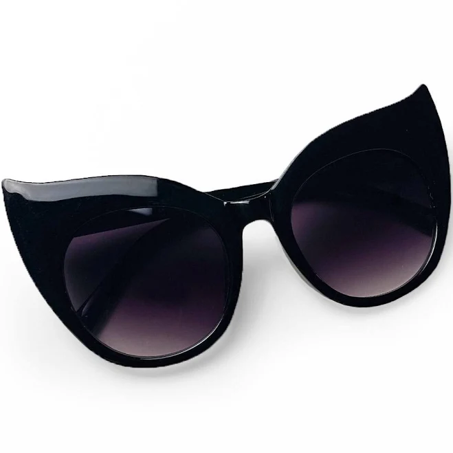 accessory Oversized Wing Tip Cat Eye Sunglasses Loco Lindo $22