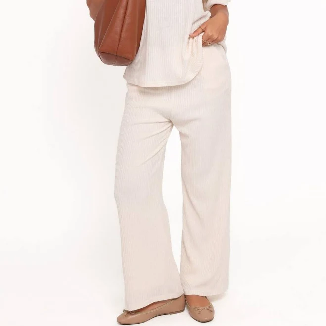 two piece set Petal & Pup Women's Granger Knit Wide-Leg Pant Set Macy's $69.3