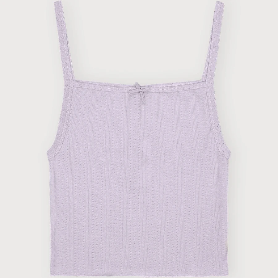 top Pointelle Top Organic Basics $27.3