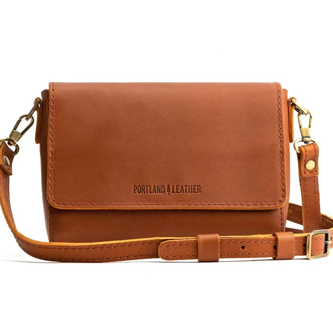 bag Portland Leather Goods Metro Crossbody Bag for Women Handmade from the Finest Full-Grain Hides Portland Leather Goods $73.5