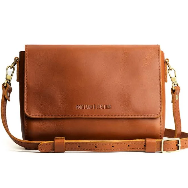 bag Portland Leather Goods Metro Crossbody Bag for Women Handmade from the Finest Full-Grain Hides Portland Leather Goods $88.5