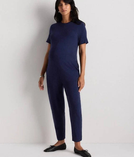 jumpsuit Quince Women's Bamboo Jersey Maternity Jumpsuit Quince $49.9