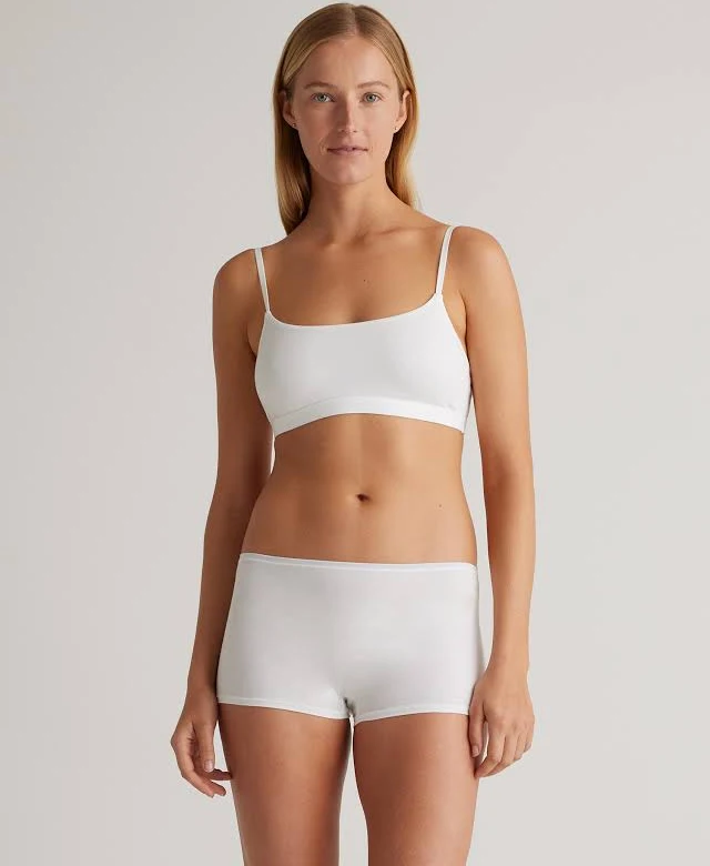 top Quince Women's Organic Cotton Scoop Bralette Quince $29.9
