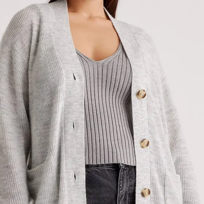 outerwear Quince Women's Oversized Baby Alpaca-Wool Cardigan Sweater Quince $79.9