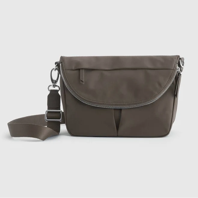 bag Quince Women's Revive Nylon Foldover Crossbody Quince $69.9
