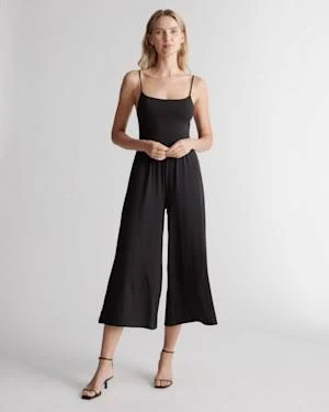 jumpsuit Quince Women's Tencel Jersey Wide Leg Jumpsuit eBay - byrevive $19.2