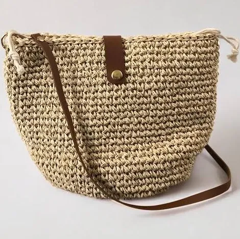 bag Raffia Straw Crossbody Bag Etsy - HilenisDesign $84