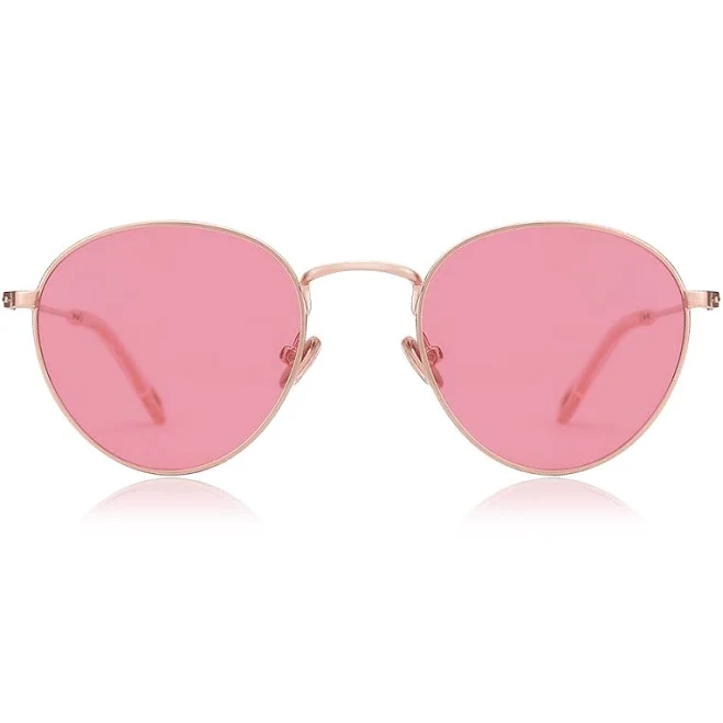 accessory Round Rose Gold Sunglasses Soufeel $17.95