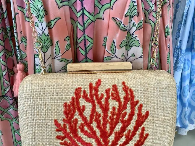 bag Shiraleah Coral Minaudiere homeandvineauburn.com $54